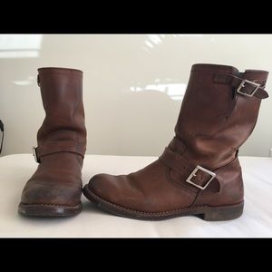 Red Wing Engineer boots. Made in USA. Size 10. Model Number 2991.
